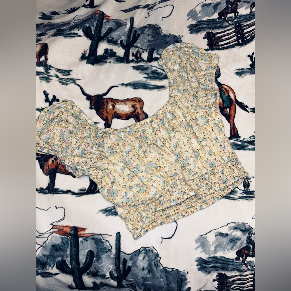 🌼American Eagle Flower Blouse🌼